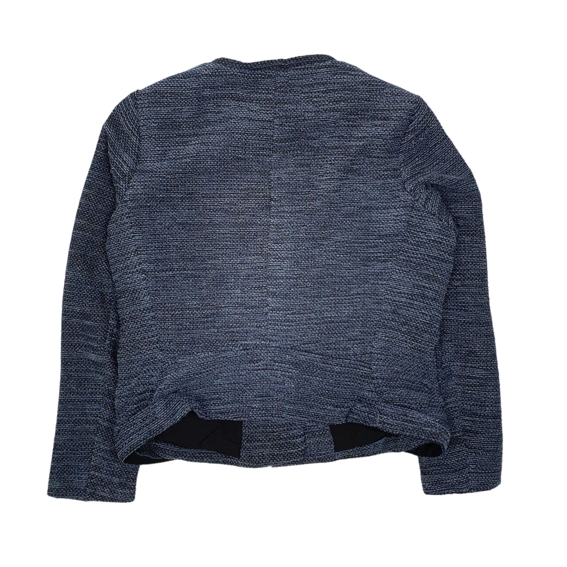 Womens Blue H&M  Full Zip Jumper