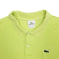 Mens Green Lacoste  Short Sleeve Polo Shirt