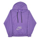 Mens Purple Nike Dri-Fit Hoodie Jumper