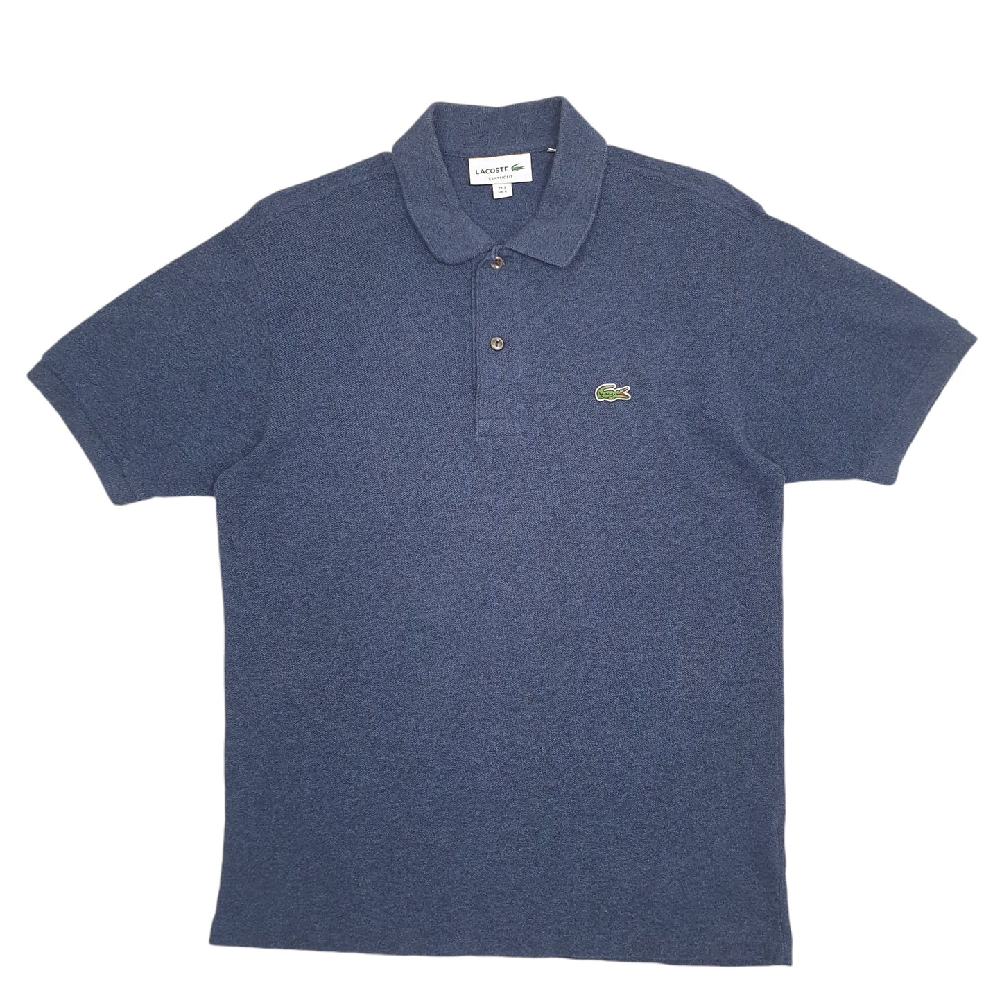 Mens Navy Lacoste  Short Sleeve Polo Shirt