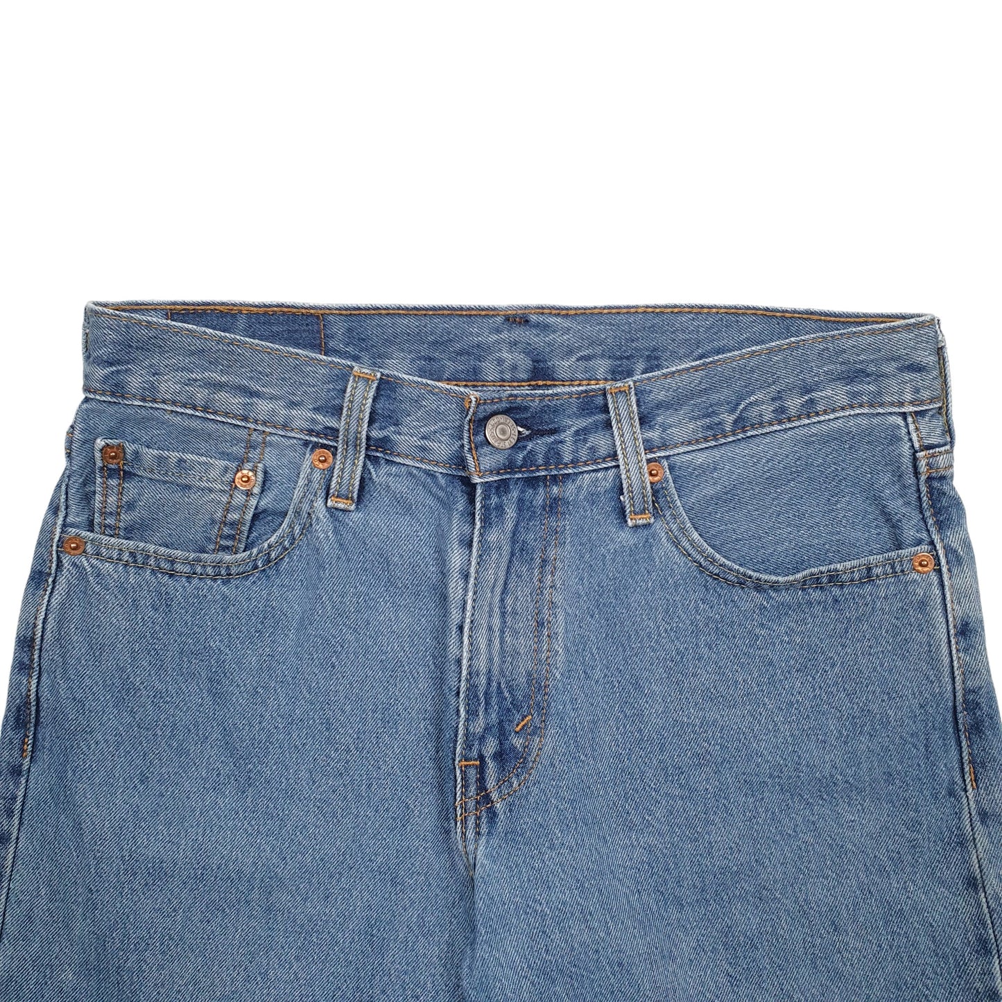 Mens Blue Levis Denim Jeans Jorts 405 Denim Shorts