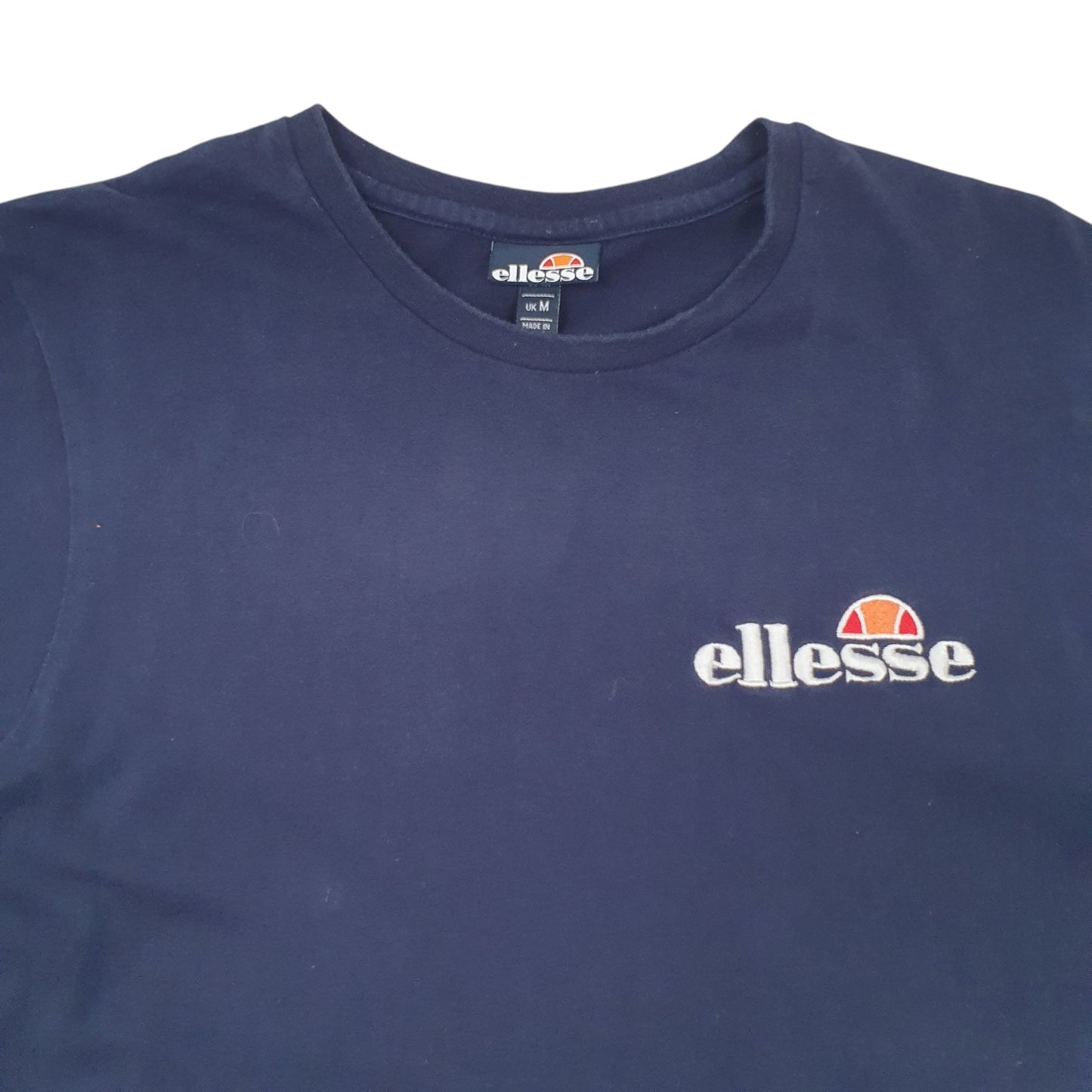 Mens Navy Ellesse  Short Sleeve T Shirt
