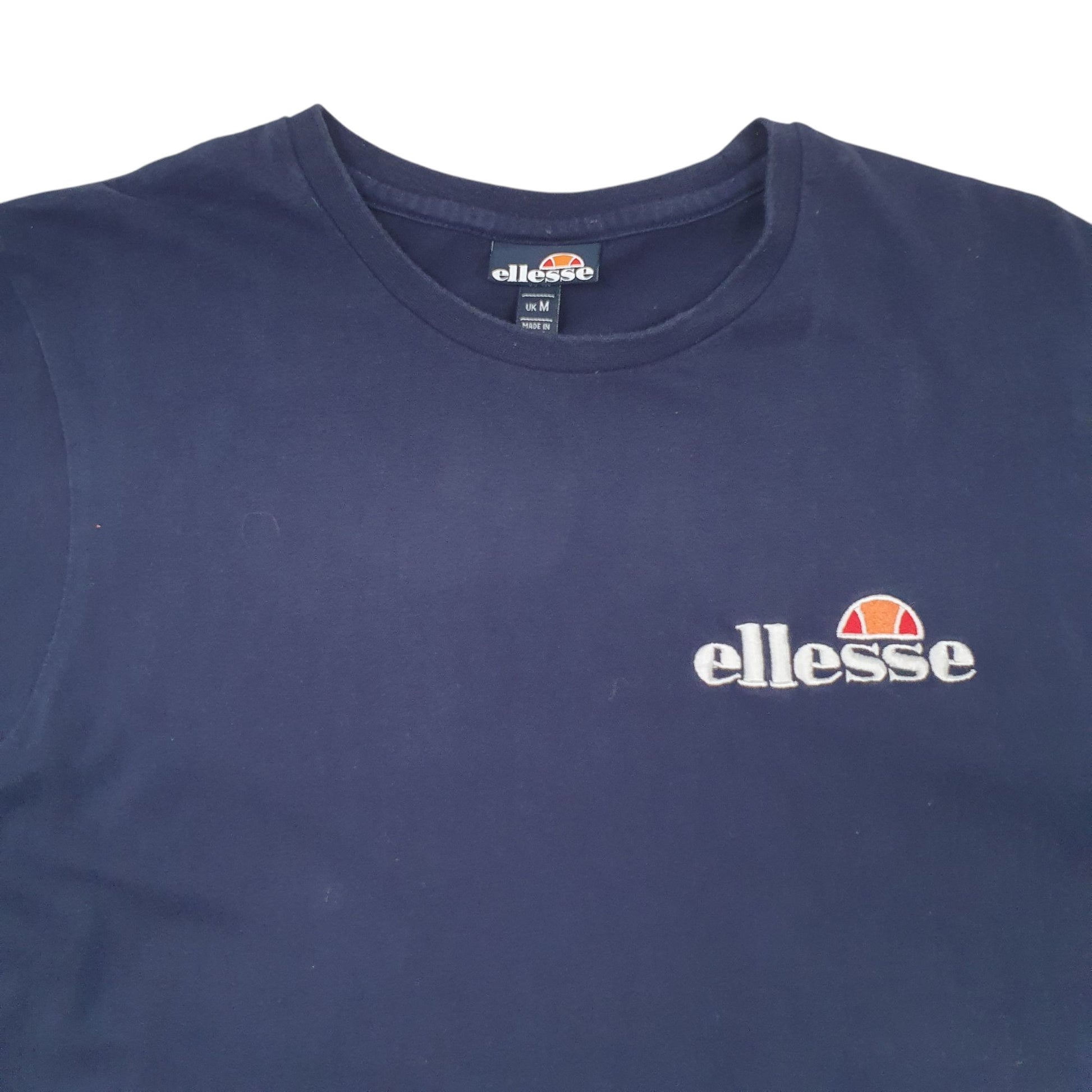Mens Navy Ellesse  Short Sleeve T Shirt