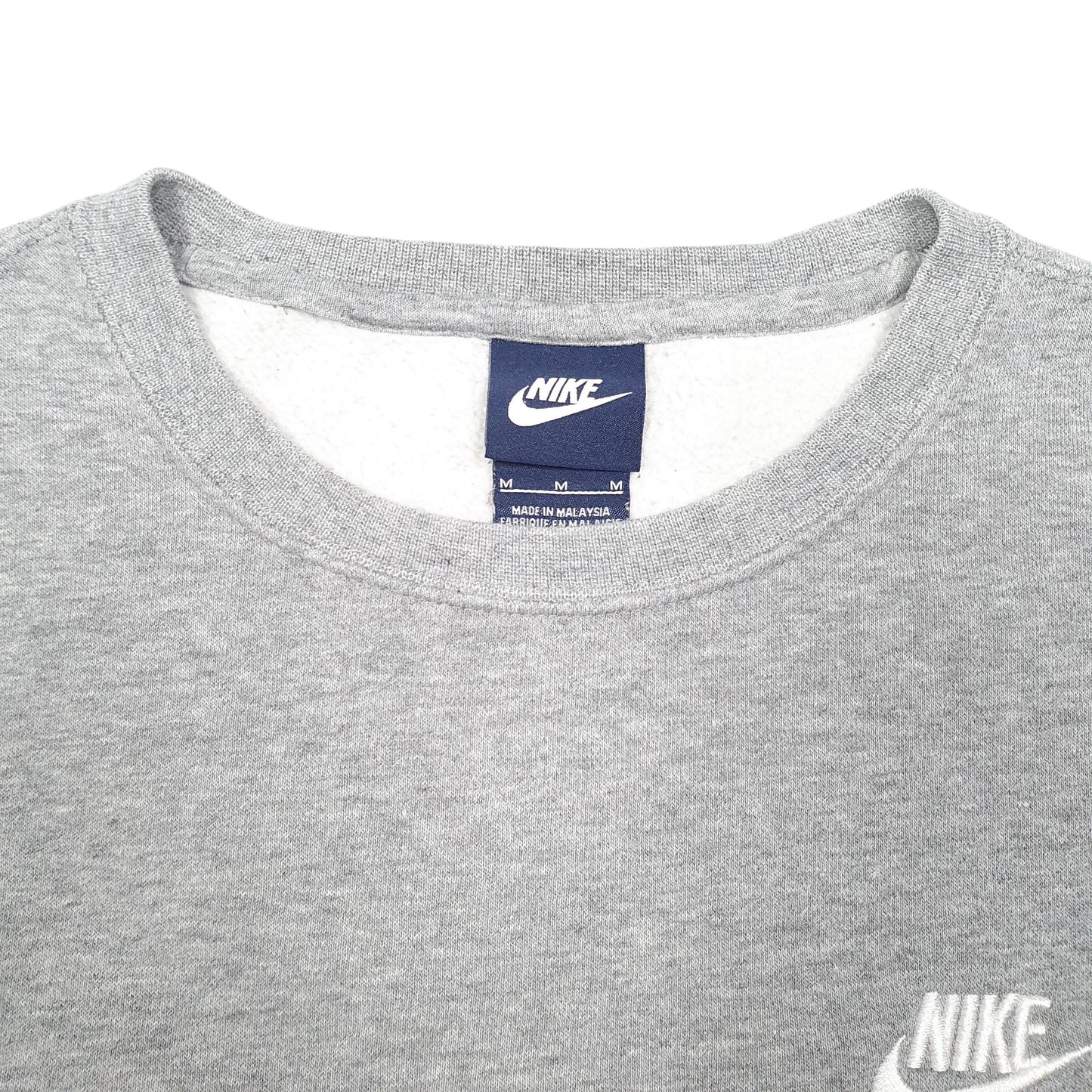 Mens Grey Nike  Crewneck Jumper