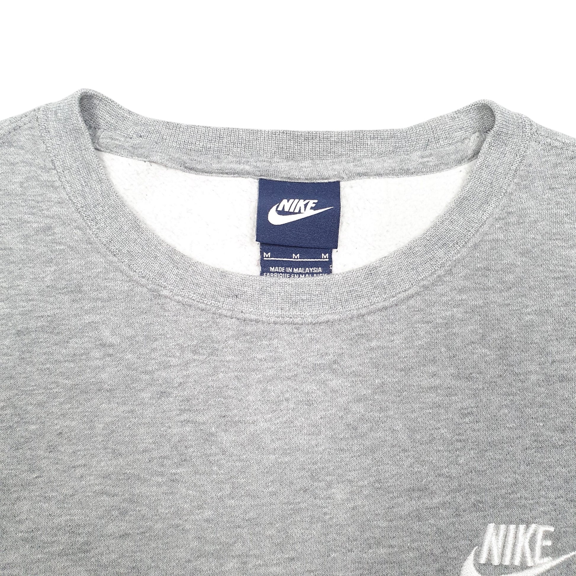 Mens Grey Nike  Crewneck Jumper