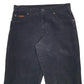 Mens Black Wrangler  Corduroy Trousers