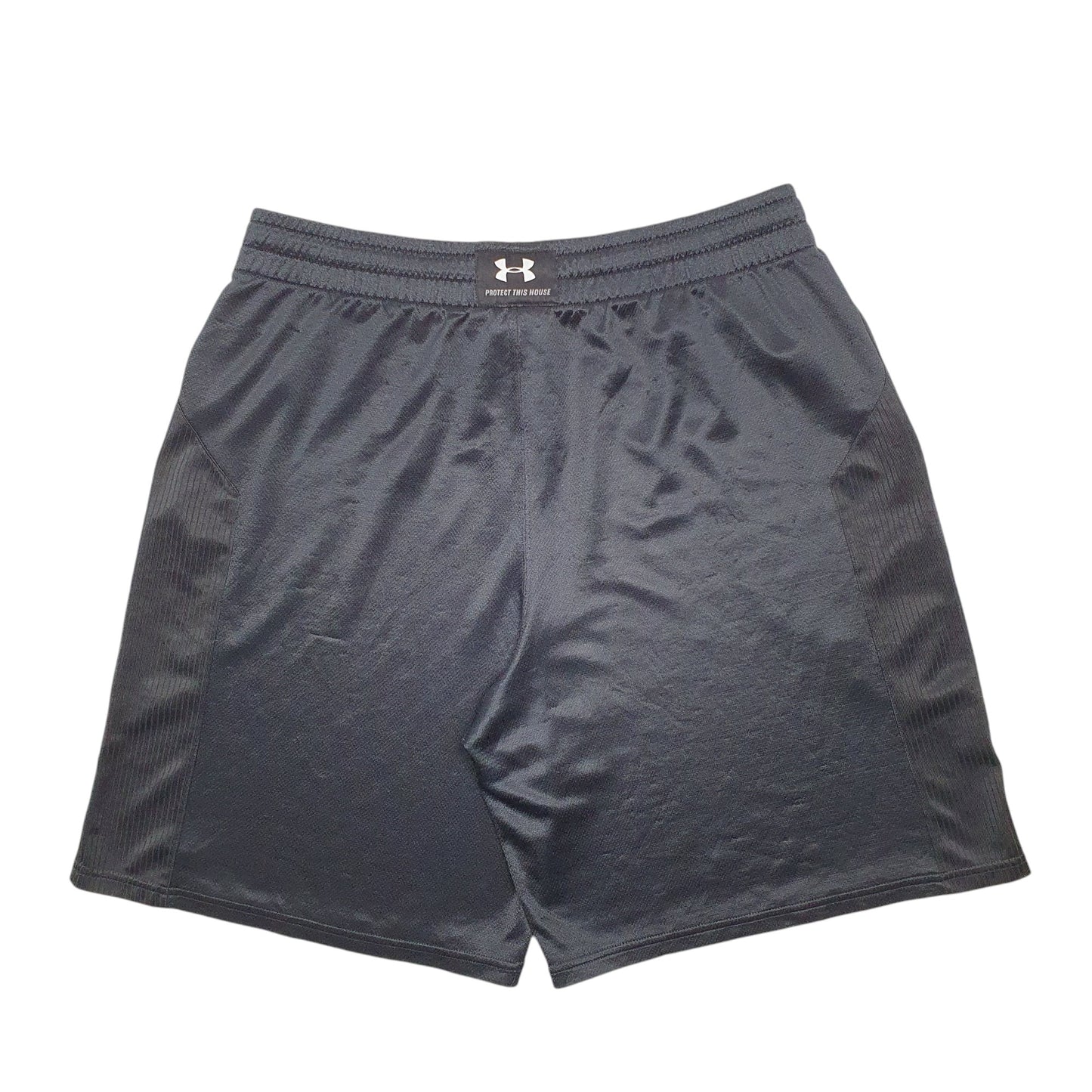 Mens Black Under Armour Drawstring Sport Shorts