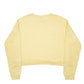 Womens Yellow Disney Primark Mickey Mouse 1928 Crop Crewneck Jumper