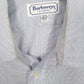 Mens Blue Burberry London Made In USA Long Sleeve Shirt