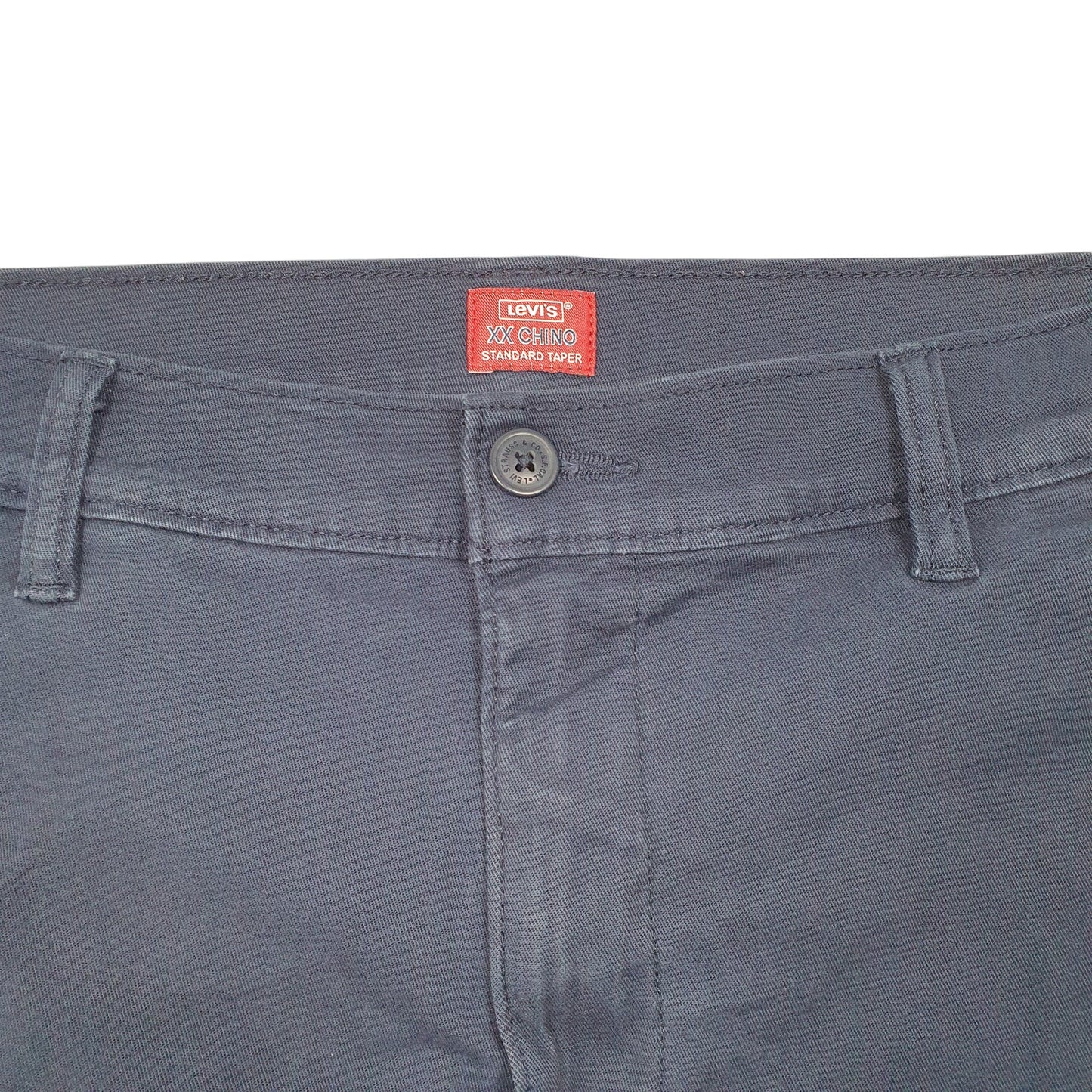 Mens Navy Levis Standard XX Stretch Chino Trousers