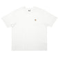 Mens White Carhartt Loose Fit Short Sleeve T Shirt