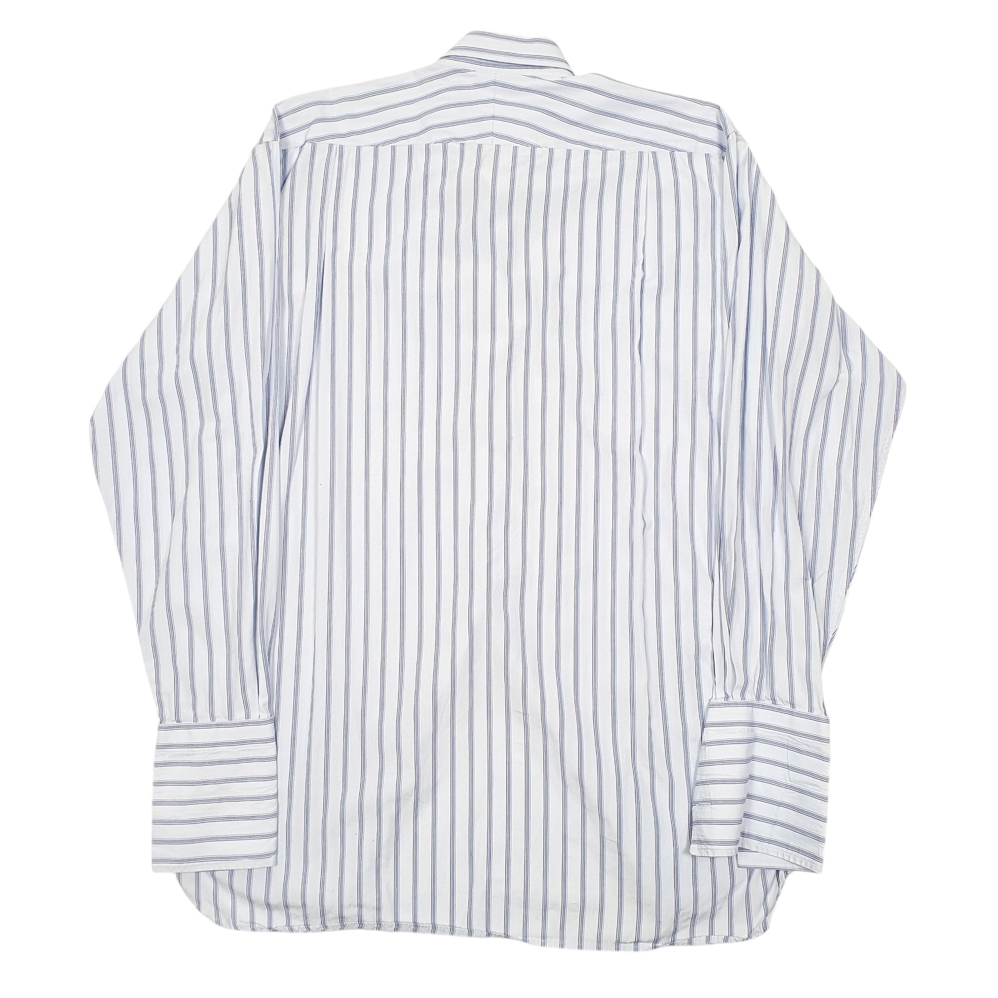 Mens Blue Aquascutum  Long Sleeve Shirt