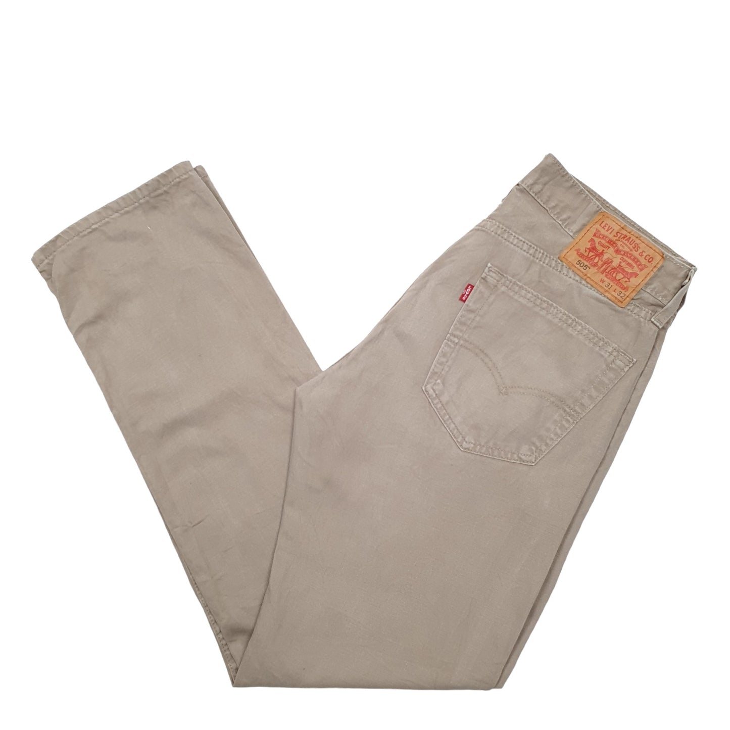Mens Beige Levis  505 JeansW31 L32