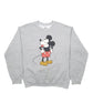 Mens Grey Disney Mickey Mouse Crewneck Jumper