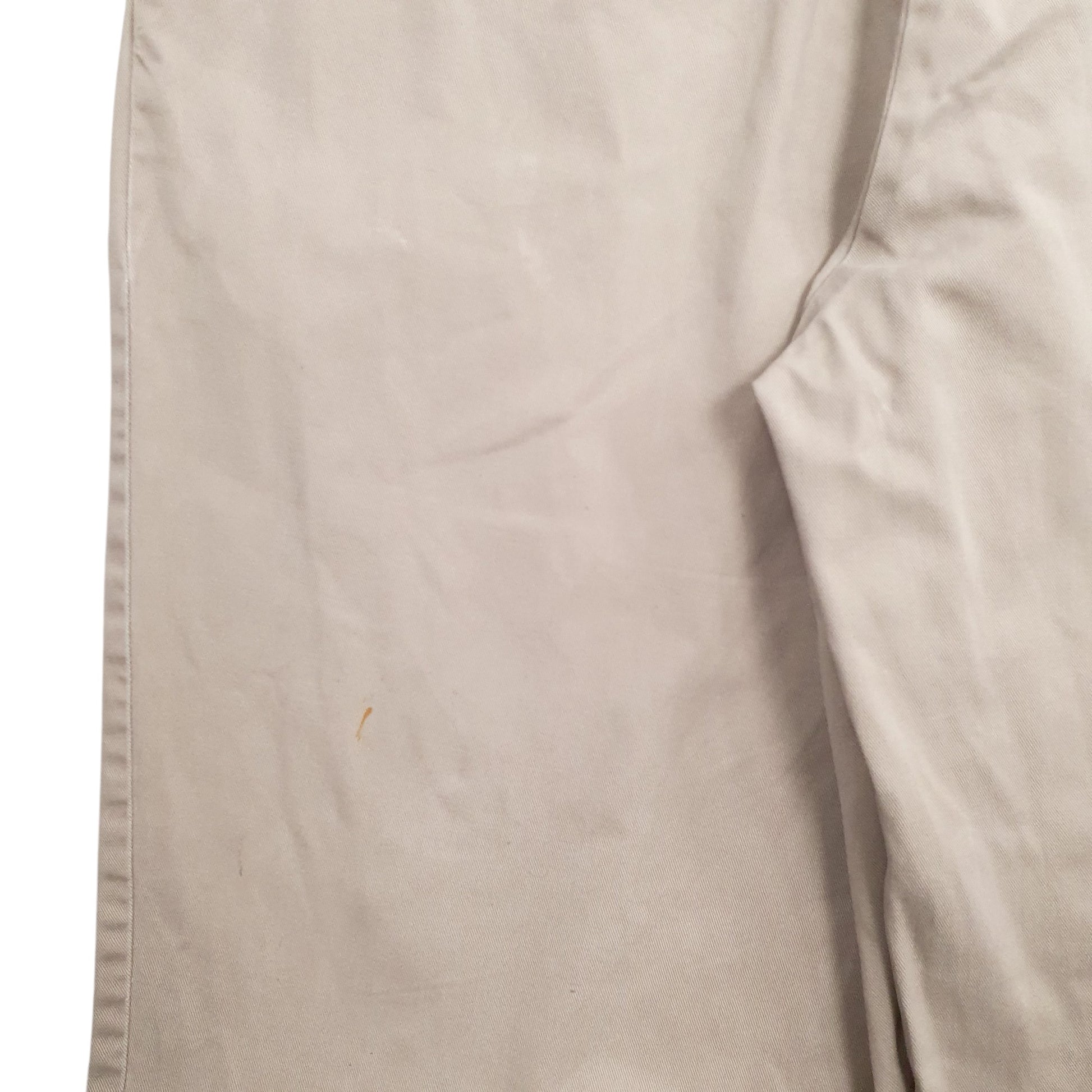 Mens Beige Polo Ralph Lauren Andrew Pant Vintage 2000's Chino Trousers