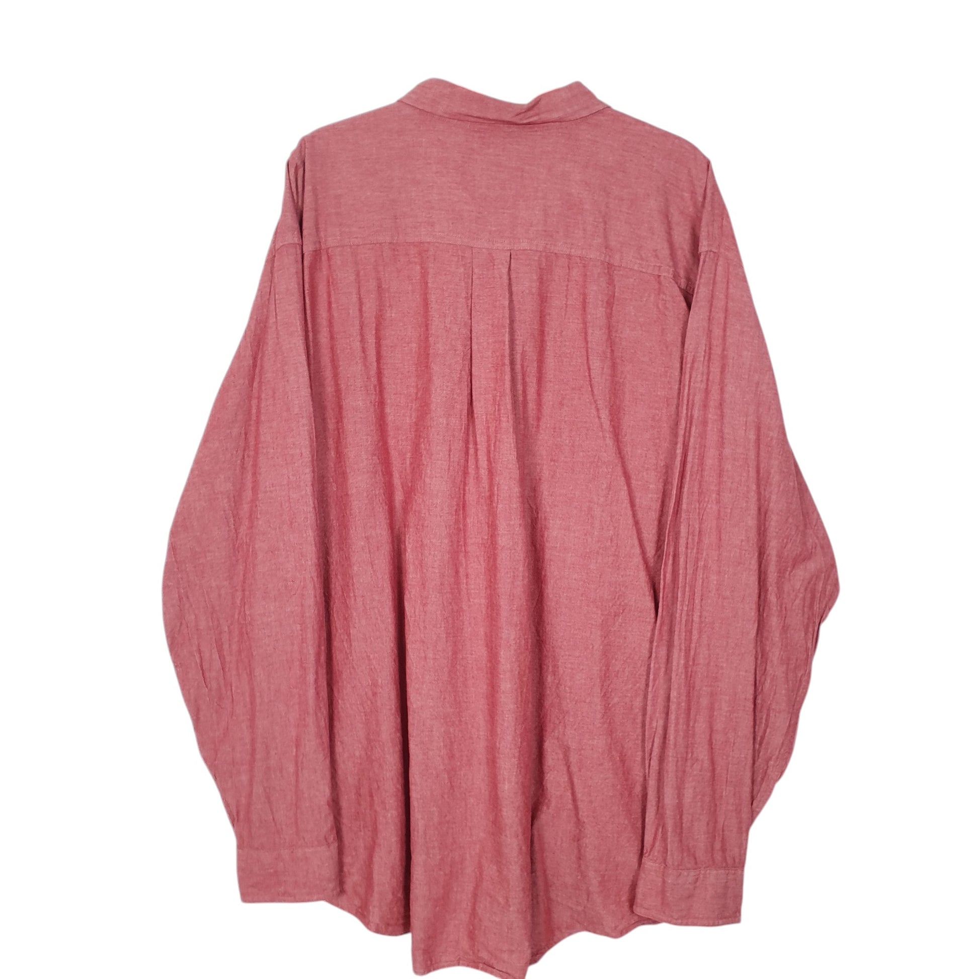 Mens Red L.L.Bean  Long Sleeve Shirt