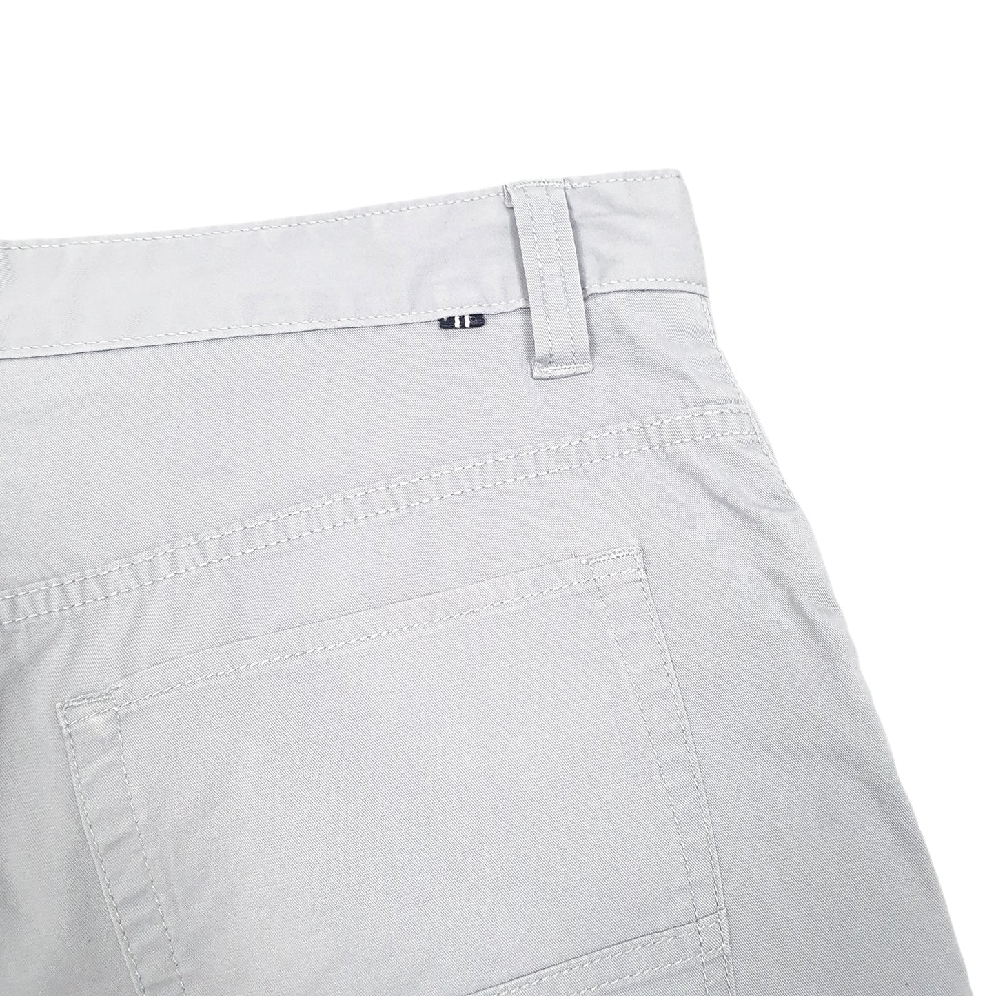 Mens Grey Nautica Classic Chino Shorts