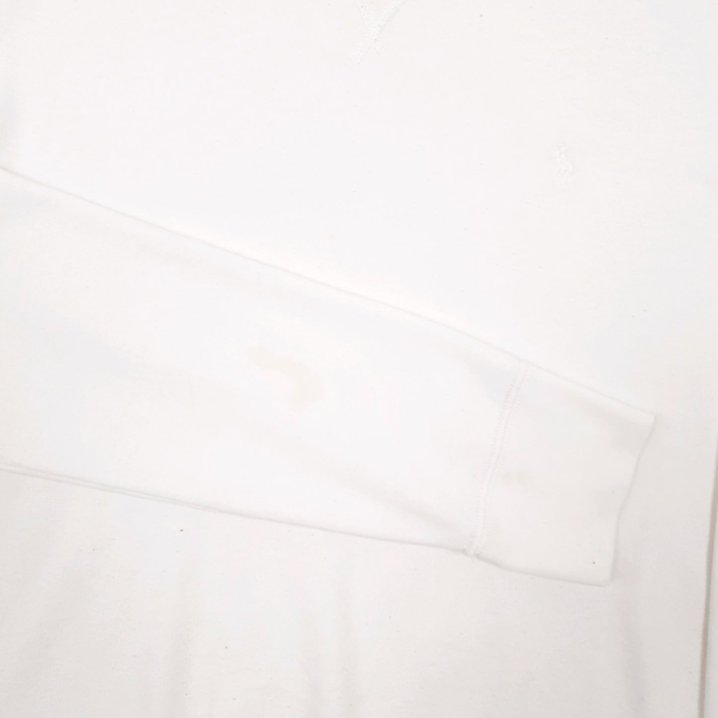 Mens White Polo Ralph Lauren  Crewneck Jumper