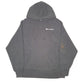 Mens Black Champion Reverse Weave Hoodie Jumper