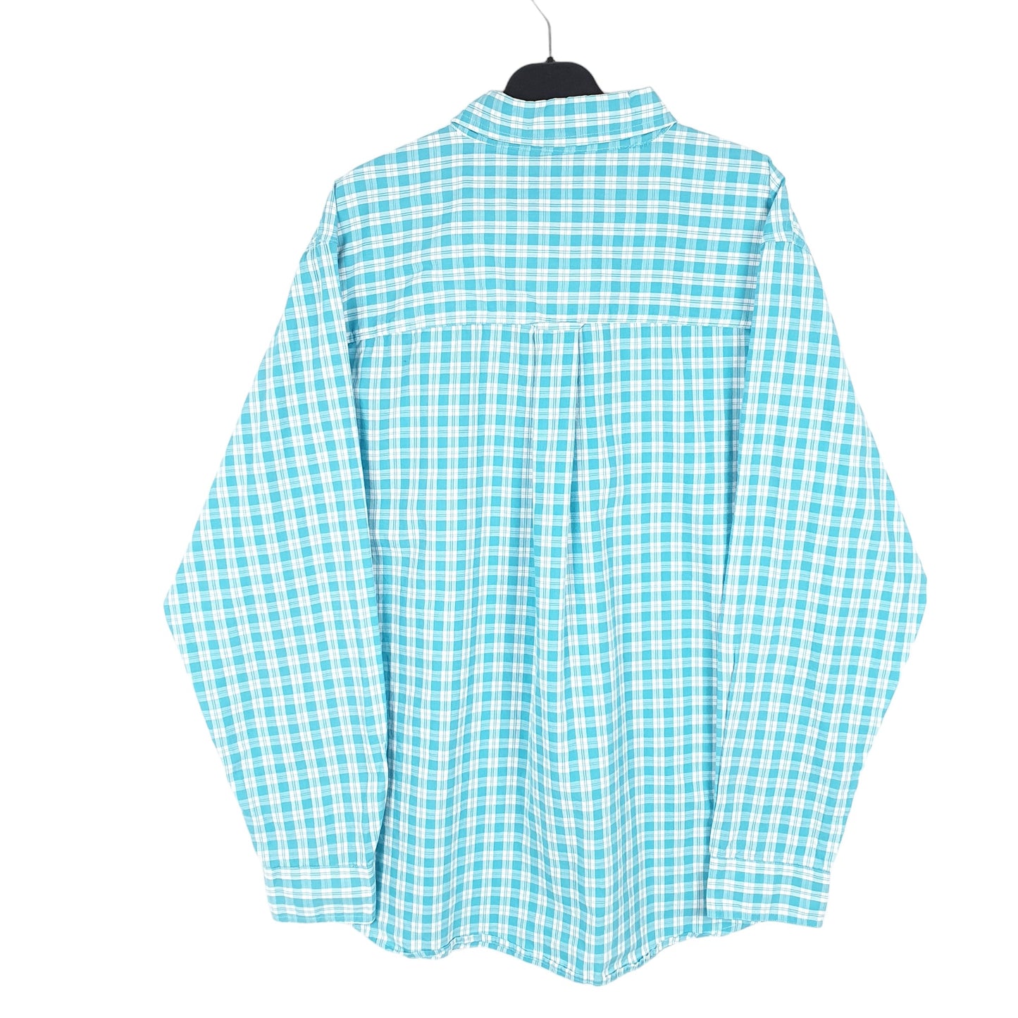 Mens Turquoise Chaps  Long Sleeve Shirt