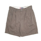 Mens Green Ralph Lauren Chaps Vintage 1990s Double Pleated Chino Shorts
