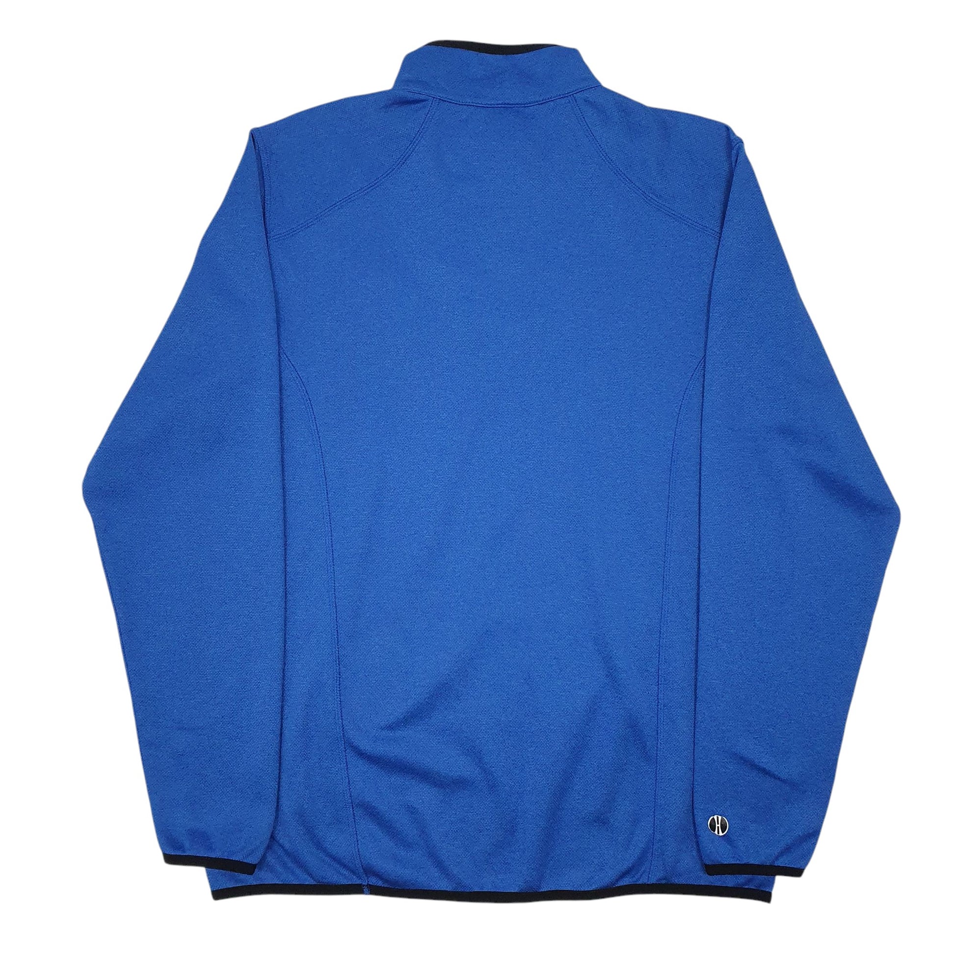 Mens Blue Holloway Jay Hawks Soft Ball Quarter Zip Jumper