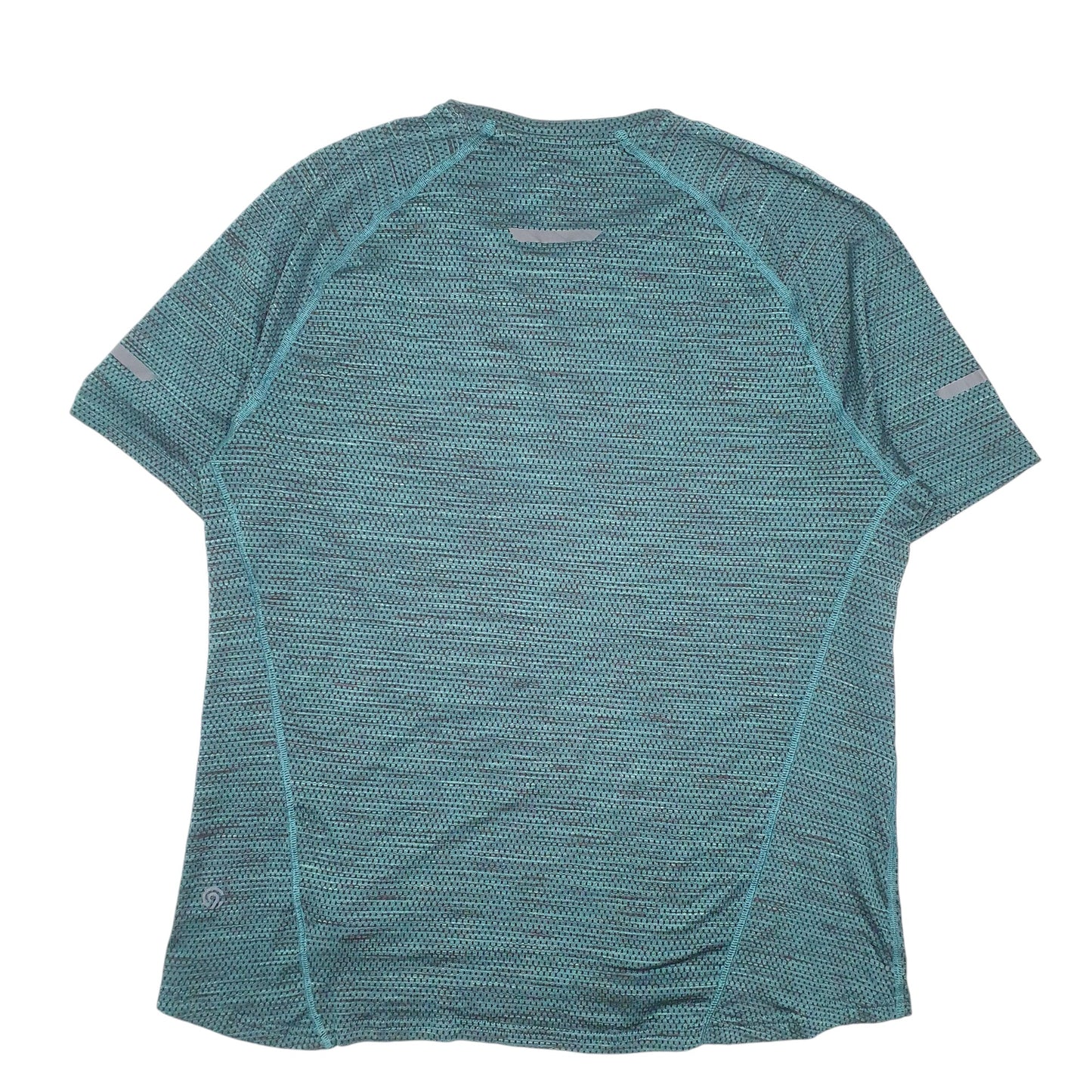 Mens Green Champion Running Active Workout Gym Short Sleeve T Shirt