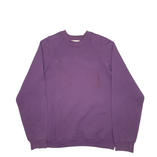 Mens Purple Riders Made In USA Crewneck Jumper