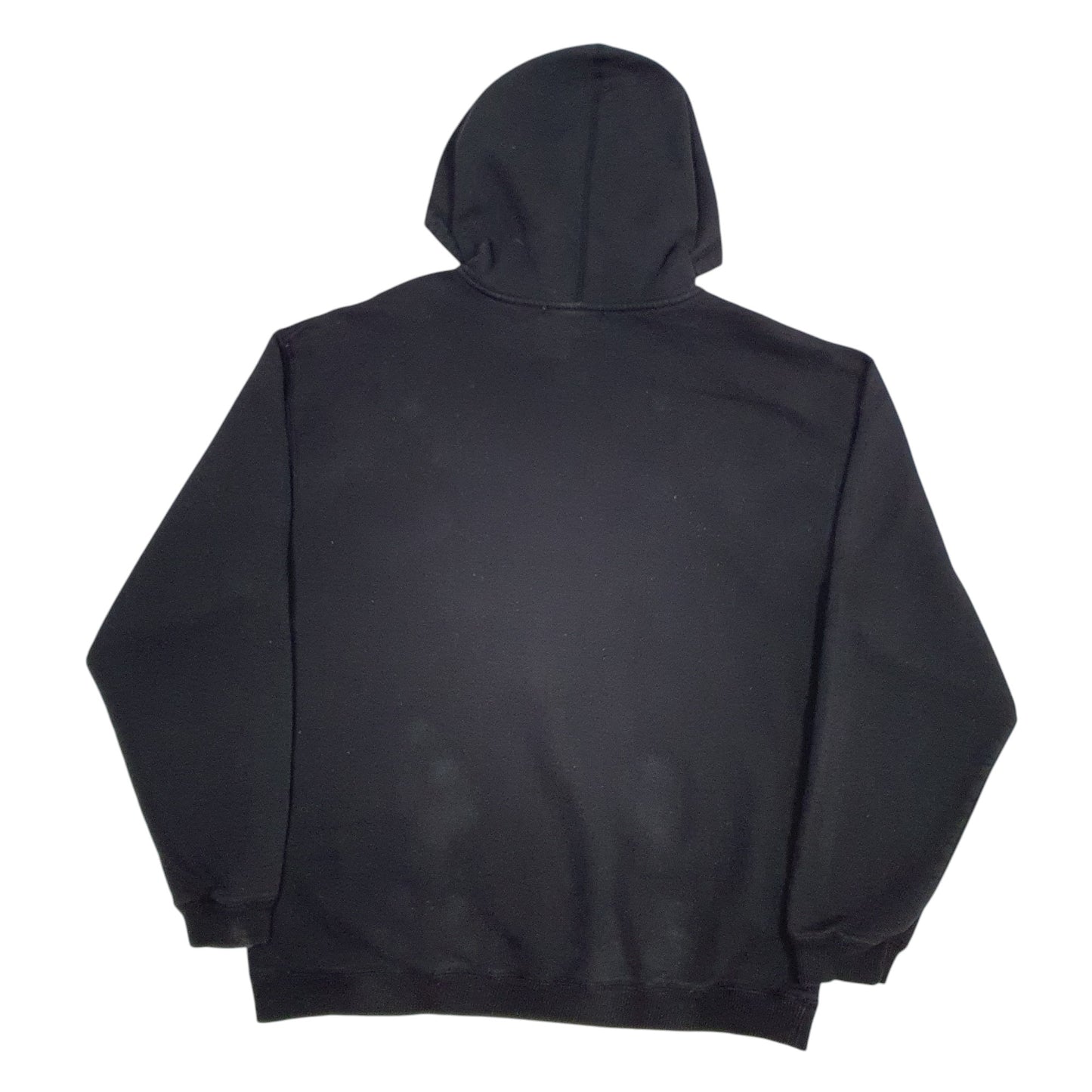 Mens Black Fila Spellout Hoodie Jumper