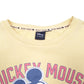 Womens Yellow Disney Primark Mickey Mouse 1928 Crop Crewneck Jumper