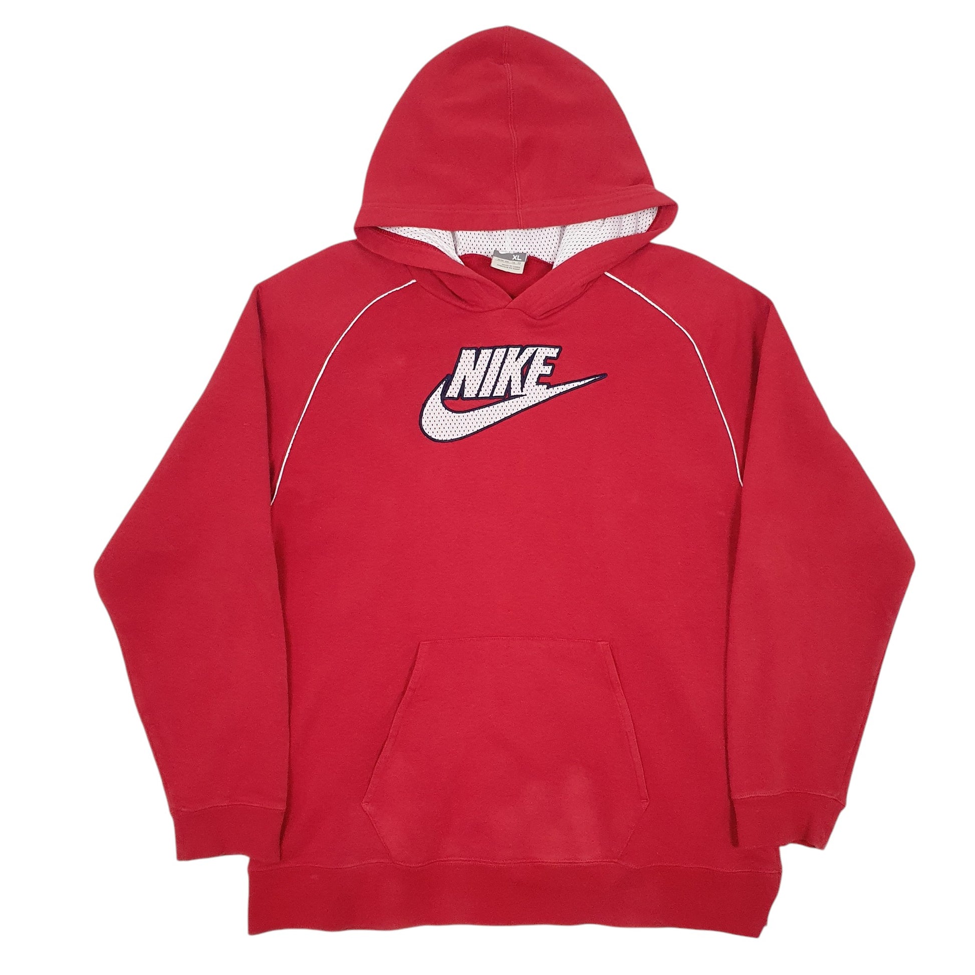 Womens Red Nike Spellout  Jumper