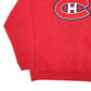 Mens Red NHL Hockey Hoodie Jumper