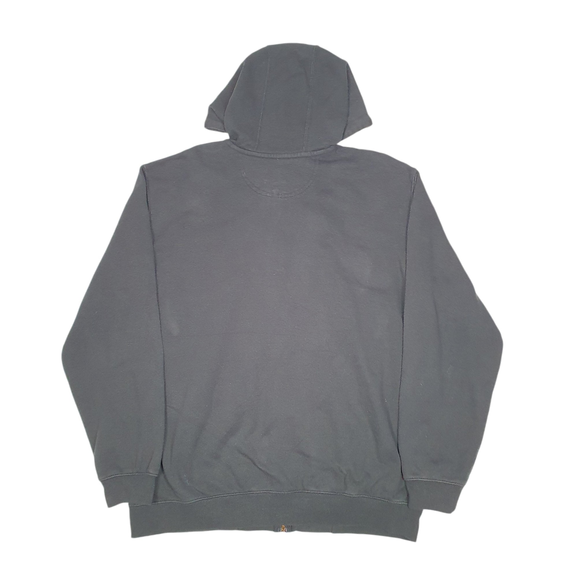 Mens Black Carhartt Workwear Hoodie Firestone Auto Care Full Zip Jumper