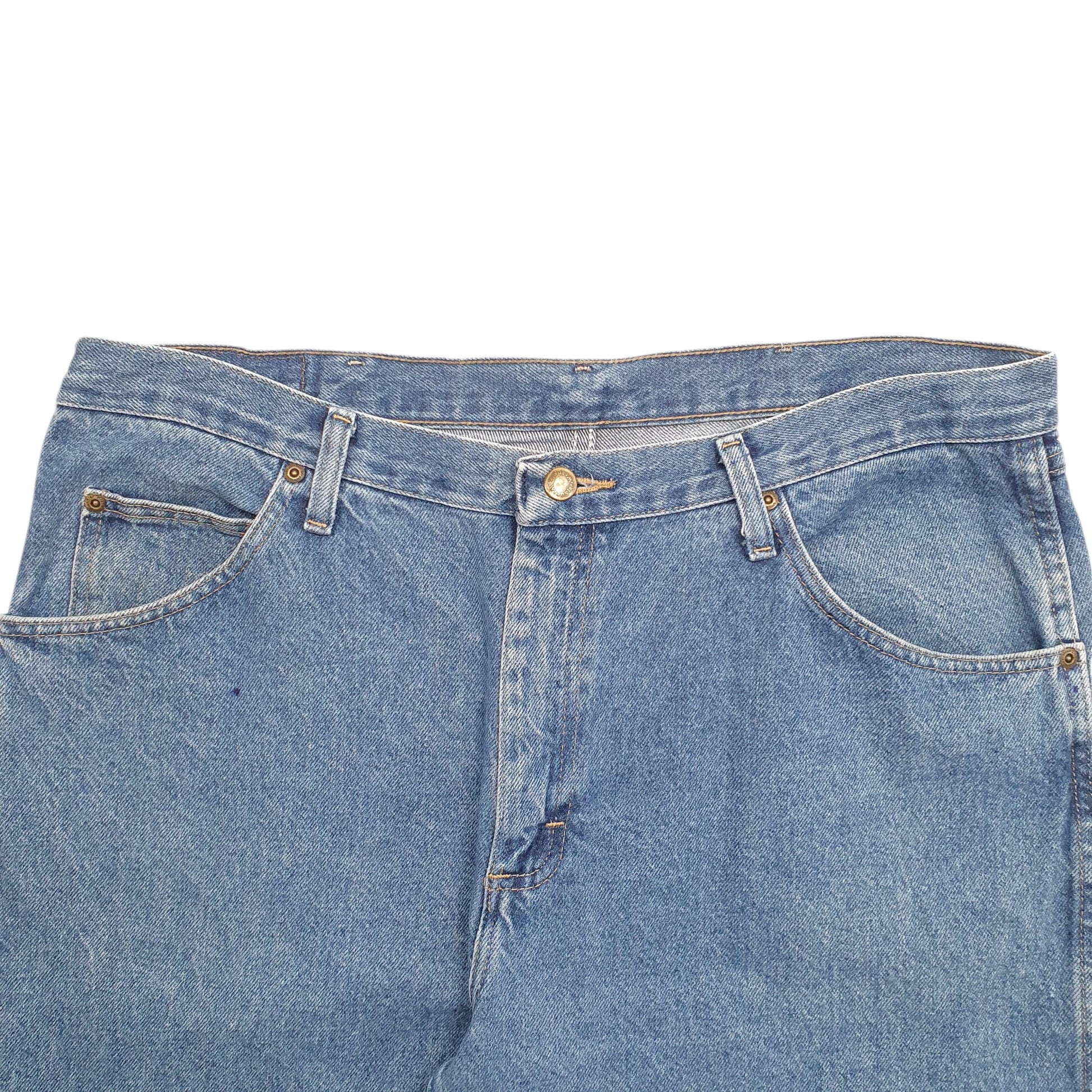 Mens Blue Wrangler  Regular JeansW38 L29