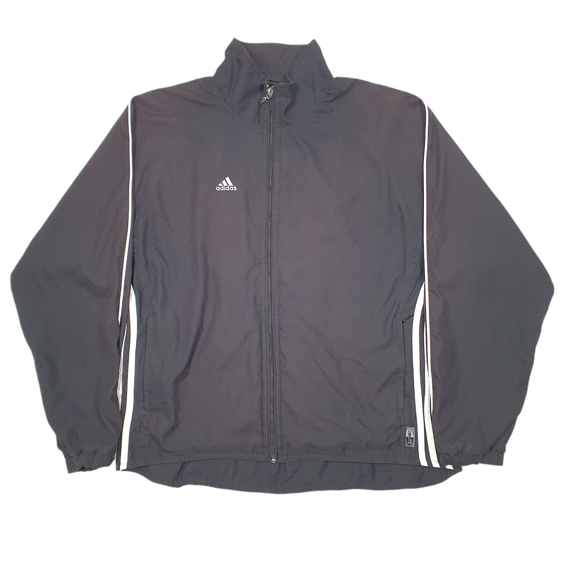 Mens Black Adidas Climate  Coat