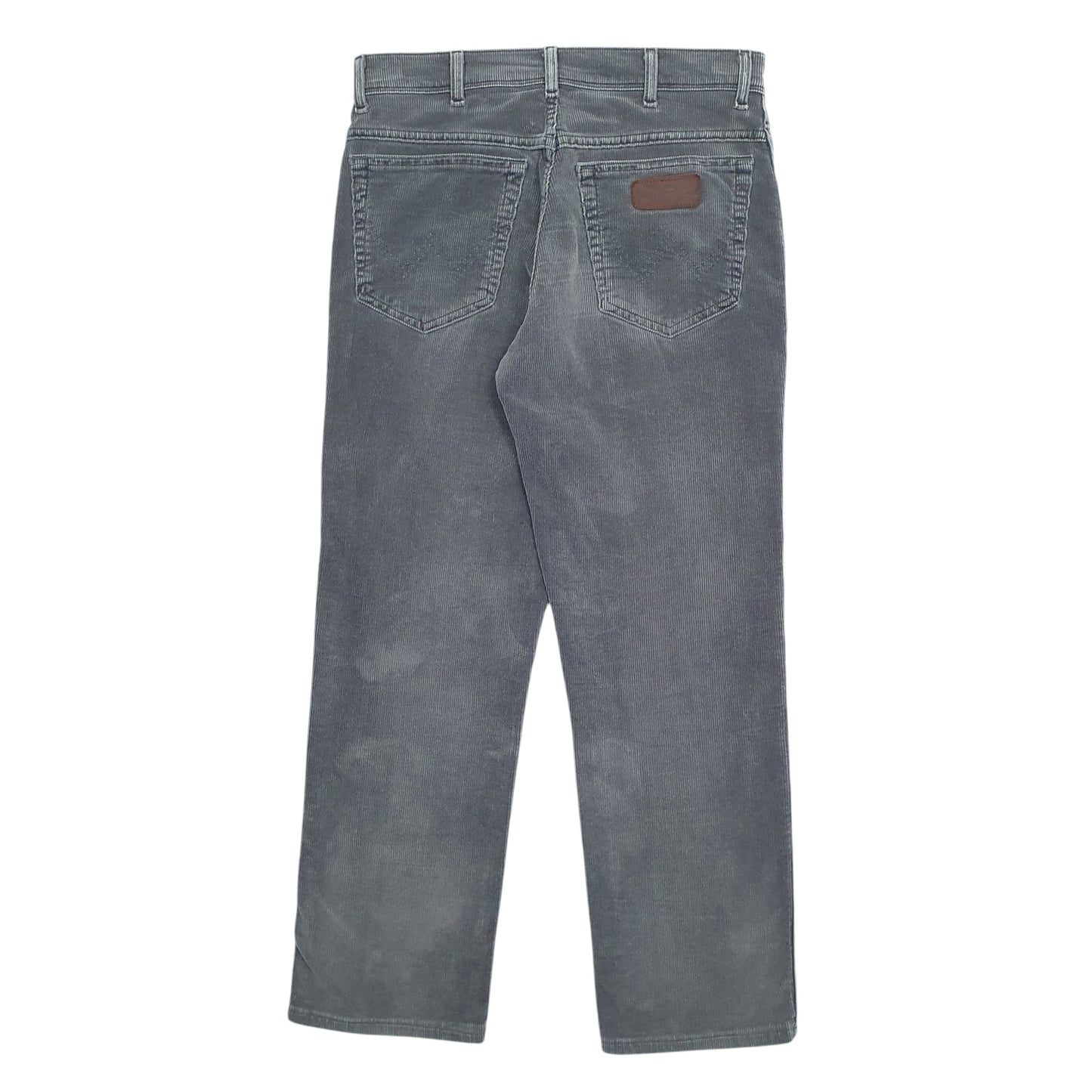 Mens Grey Wrangler  Corduroy Trousers