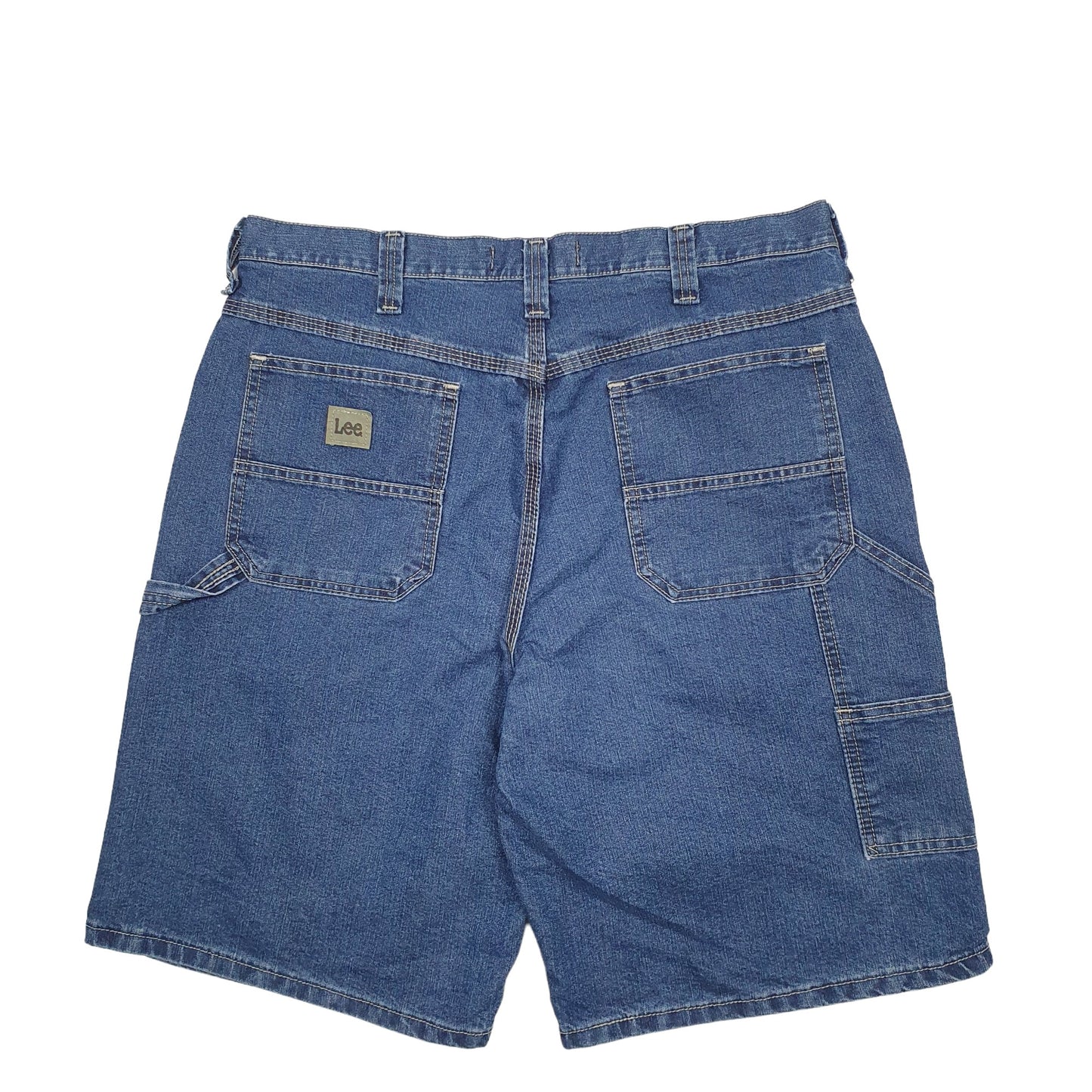 Mens Blue Lee  Carpenter Shorts
