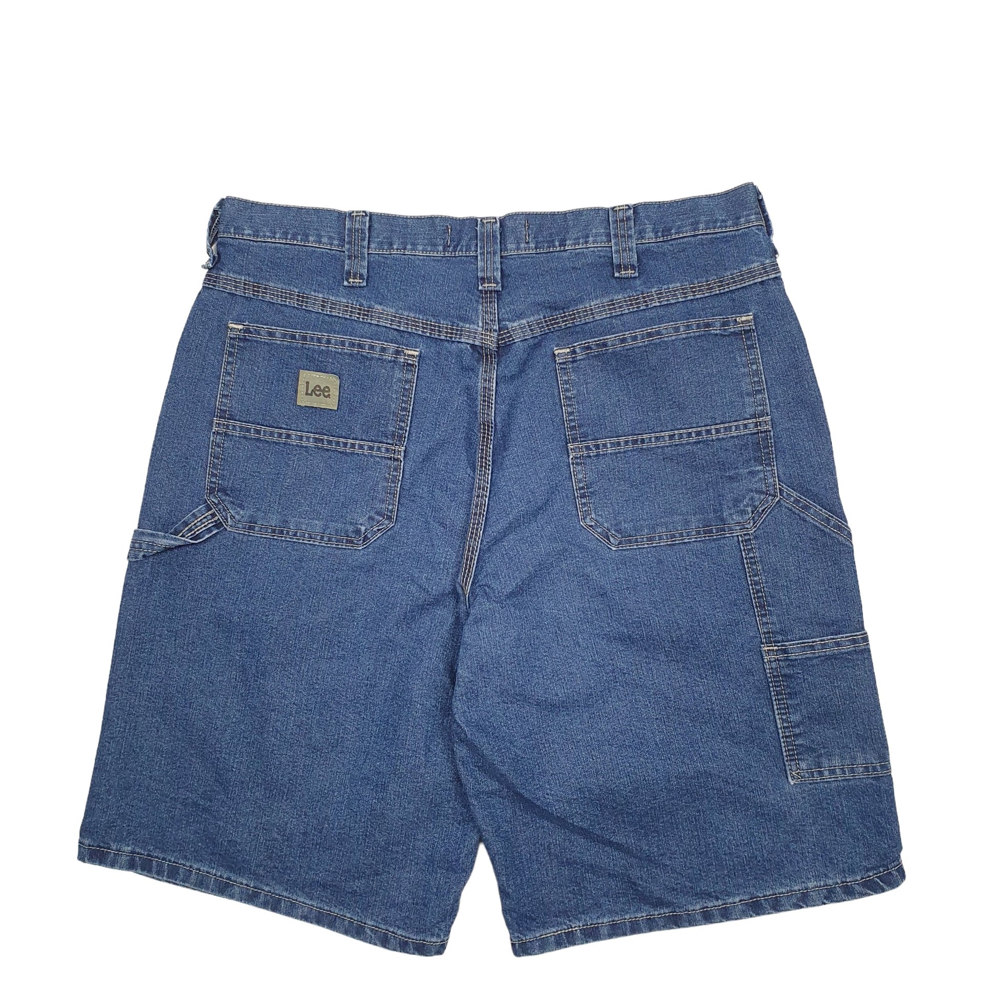 Mens Blue Lee  Carpenter Shorts