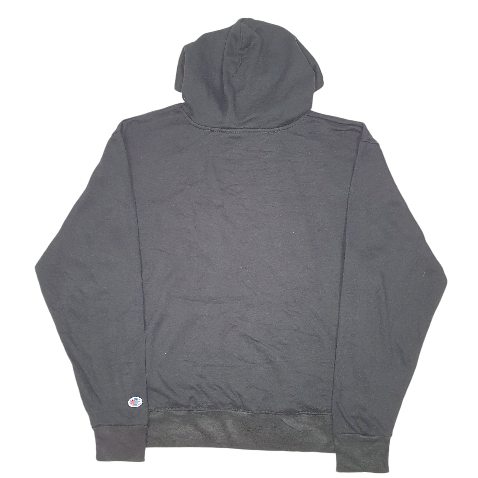 Mens Black Champion Active Gym Workout Hoodie Jumper