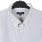 Mens Blue Gant Study Poplin Long Sleeve Shirt
