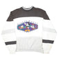 Mens White Disney Mickey Mouse Donald Goofy Vintage Friends Crewneck Jumper