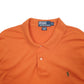Mens Orange Ralph Lauren  Short Sleeve Polo Shirt