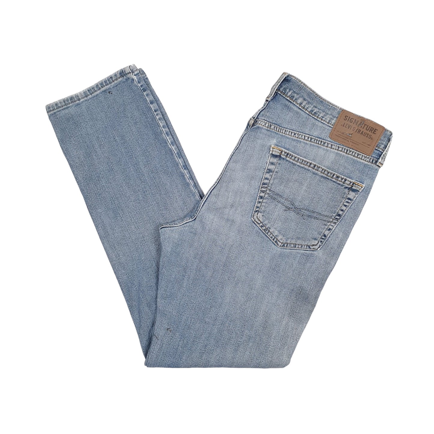 Mens Blue Levis S67 Athletic Signature JeansW34 L32