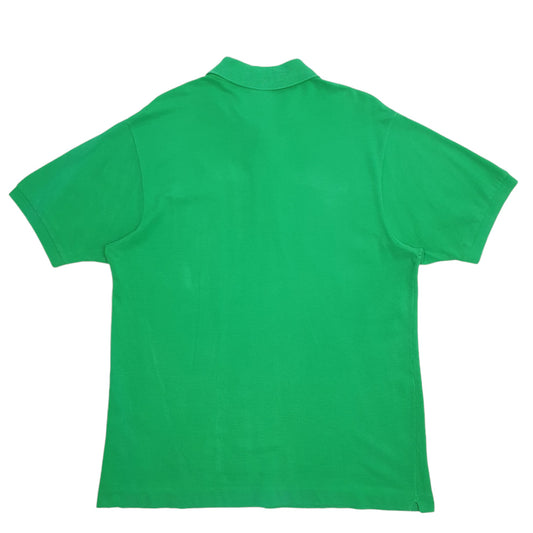 Mens Green Lacoste  Short Sleeve Polo Shirt