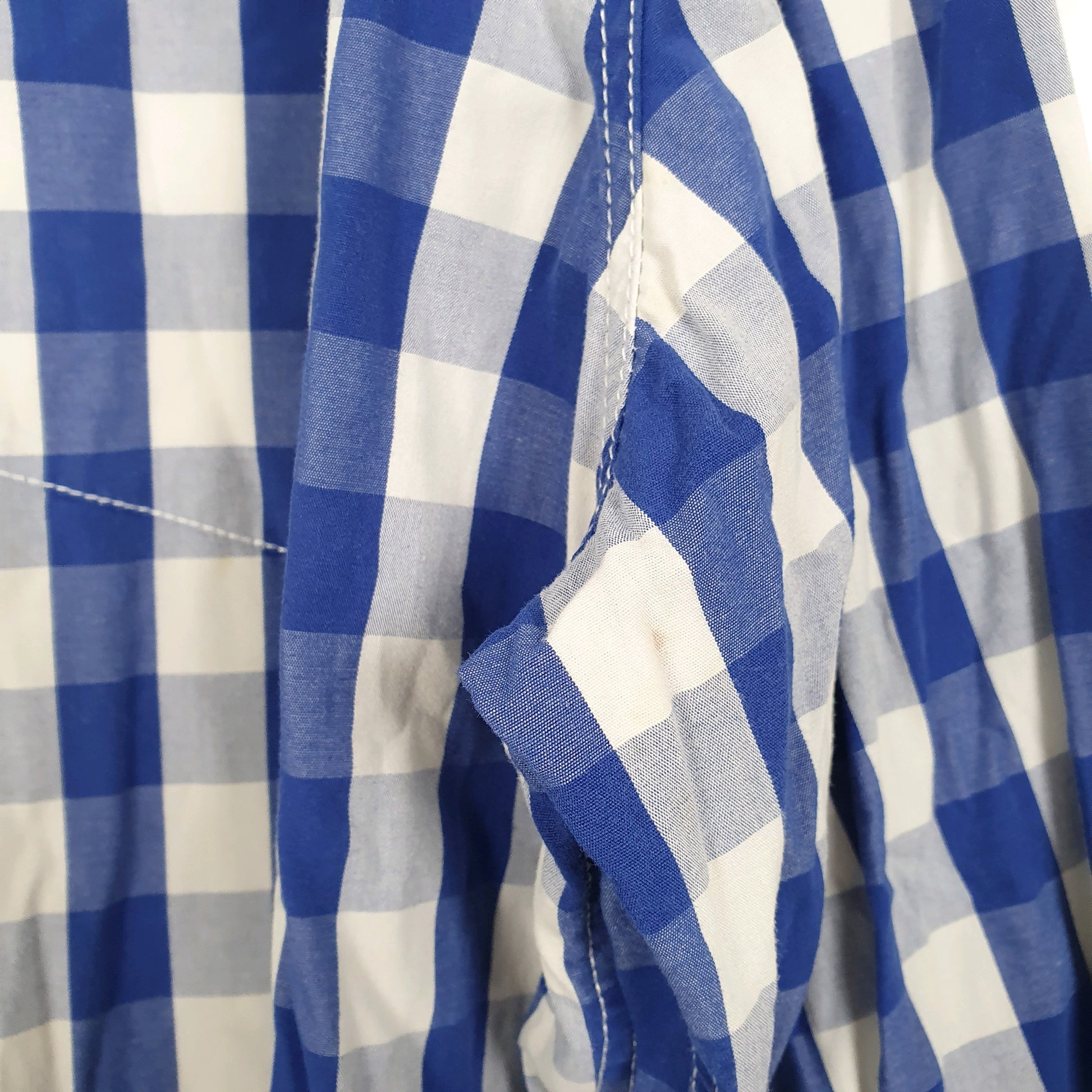 Mens Blue Crew Clothing Coastal Long Sleeve Shirt