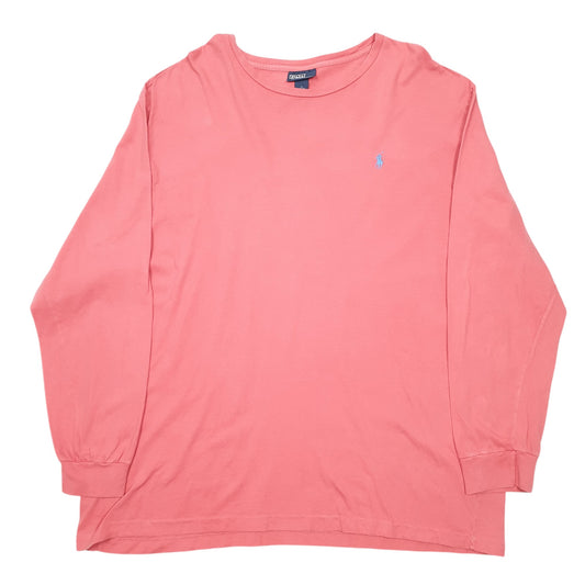 Mens Pink Polo Ralph Lauren  Long Sleeve T Shirt