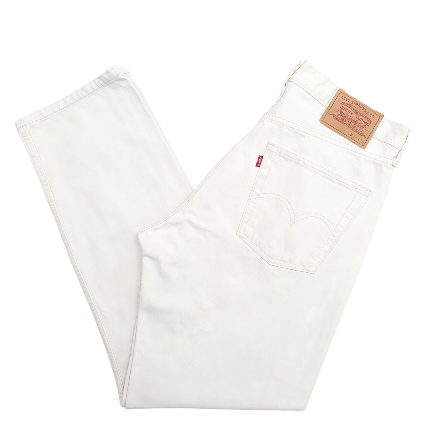 Mens White Levis  517 JeansW34 L32
