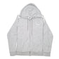 Womens Grey Adidas Hoodie Full Zip Jumper