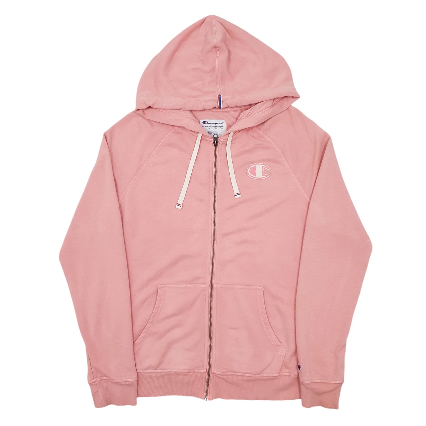 Womens Pink Champion  Full Zip Jumper