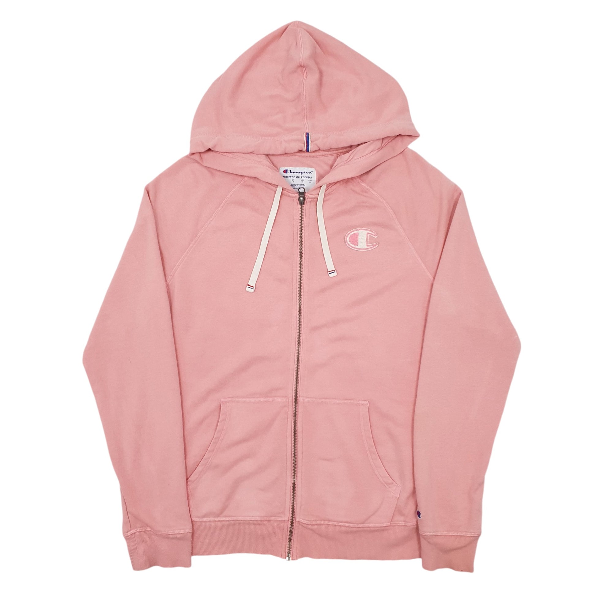 Womens Pink Champion  Full Zip Jumper